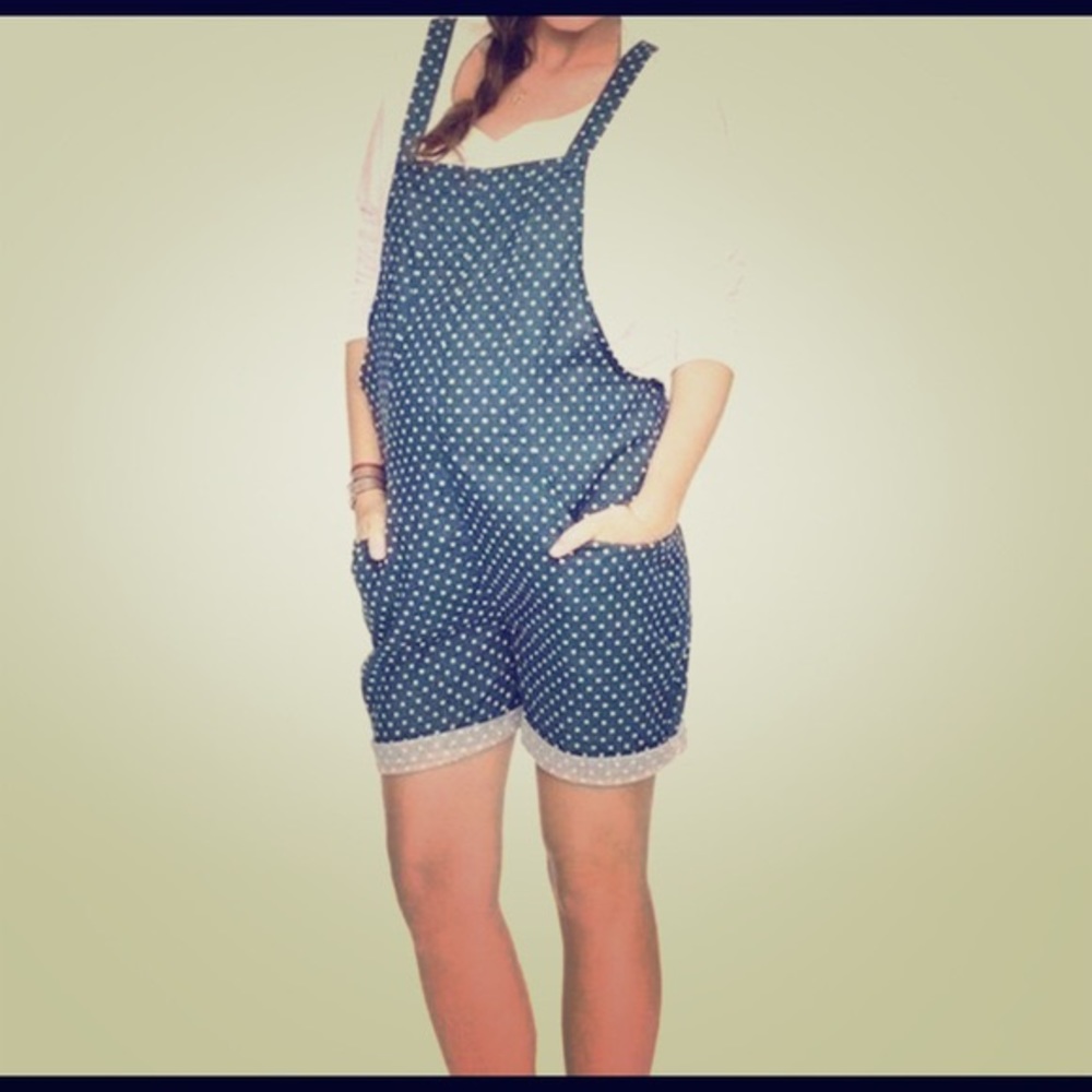 Hatch Maternity/Postpartum Short Overalls, Size 1